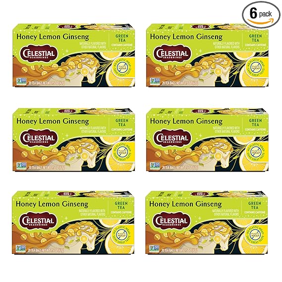 Honey Lemon Ginseng Green Tea