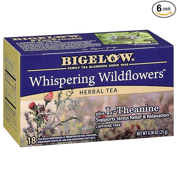 Whispering Wildflowers Herbal Tea with L-Theanine – Williams