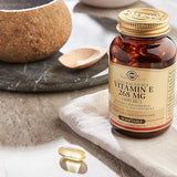 Solgar Vitamin E 268 mg (400 IU) Mixed Softgels (d-Alpha Tocopherol & Mixed Tocopherols) 250softgel