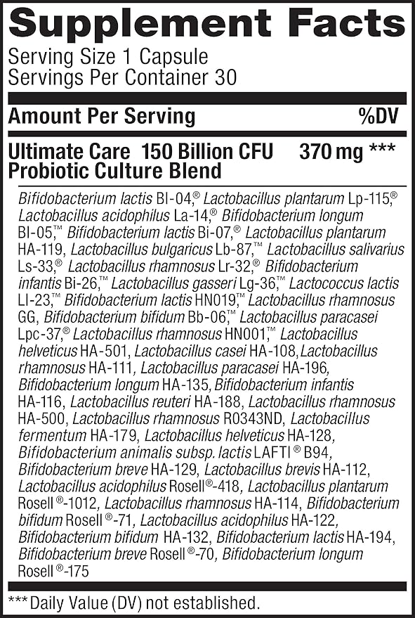 Renew Life UF ULTIMATE CARE 150B 30 CT