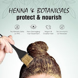 LIGHT MOUNTAIN HENNA GRAY-DARK BROWN 7OZ HAIR COLOR