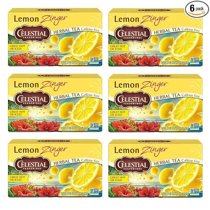 Celestial Seasonings Lemon Zinger Herbal Tea