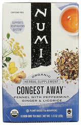 NUMI TEAS Congest Away Tea 16 BAG