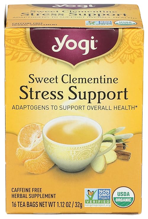 YOGI TEA Sweet Clementine Stress Support  16 BAG