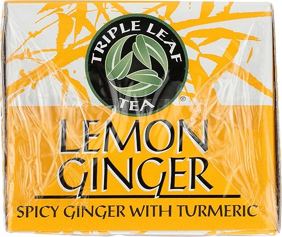 TRIPLE LEAF TEA Lemon Ginger Tea 20 BAG – Williams Natural Foods