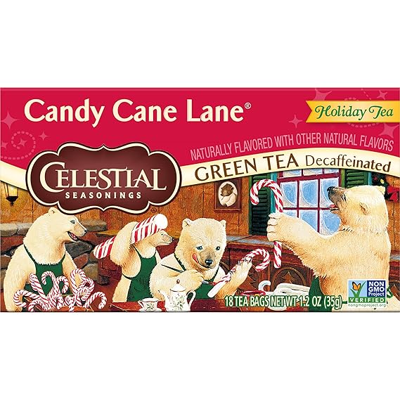 Green Tea Candy Cane Lane Holiday Tea
