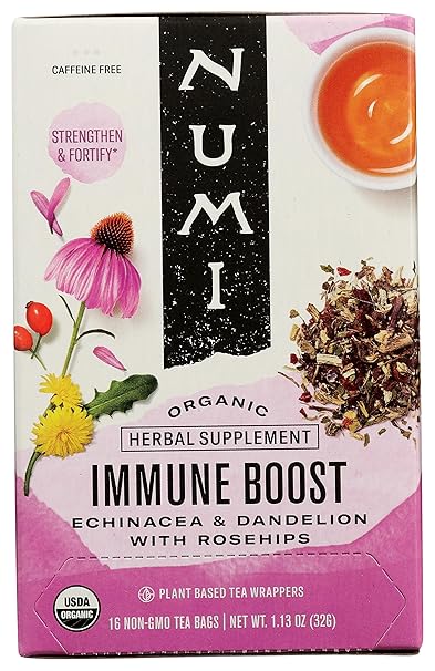 NUMI TEAS Immune Boost Tea 16 BAG