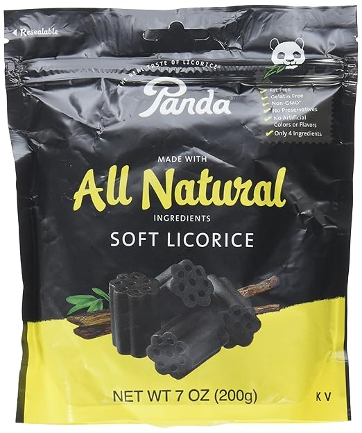 PANDA LICORICE Natural Black 7 OZ