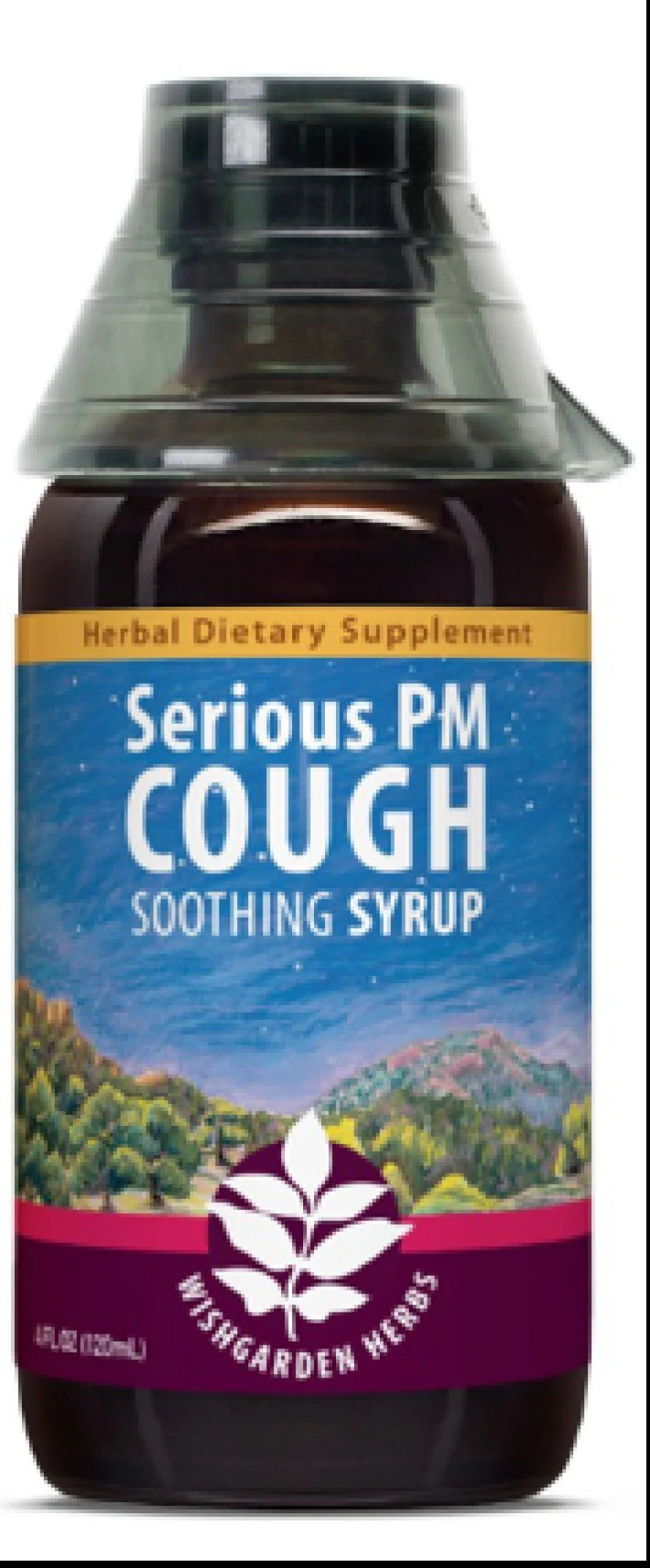Wish Garden SERIOUS COUGH PM SOOTHING SYRUP 4 FL OZ