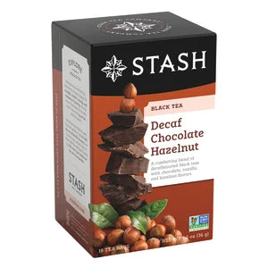 STASH TEA Chocolate Hazelnut Tea Decaffeinated 18 BAG