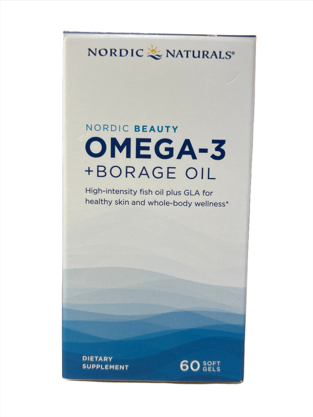Omega-3 + Borage Oil Nordic Beauty 60 Soft Gels