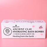Zion Health Bergamot Rose Hydrating Bath Bombs 3 ct