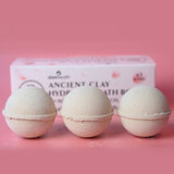 Zion Health Bergamot Rose Hydrating Bath Bombs 3 ct