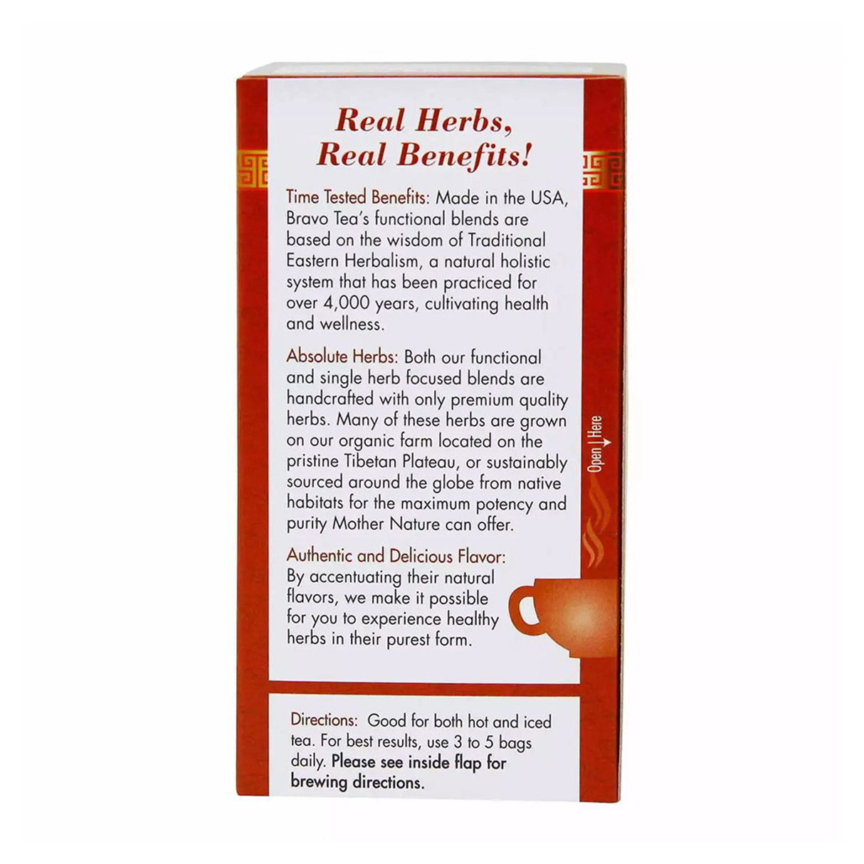 BRAVO TEA Absolute Elderberry Tea 20 BAG