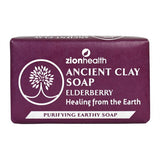 Zion Health Clay Soap Elderberry 6 oz