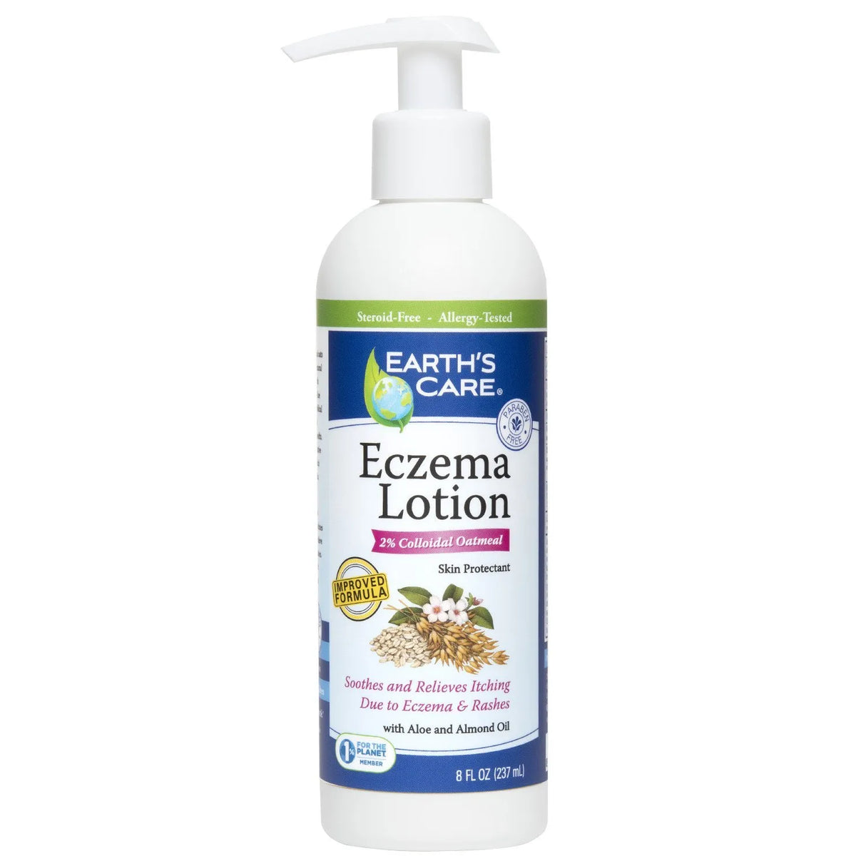 EARTH'S CARE ECZEMA LOTION 8OZ