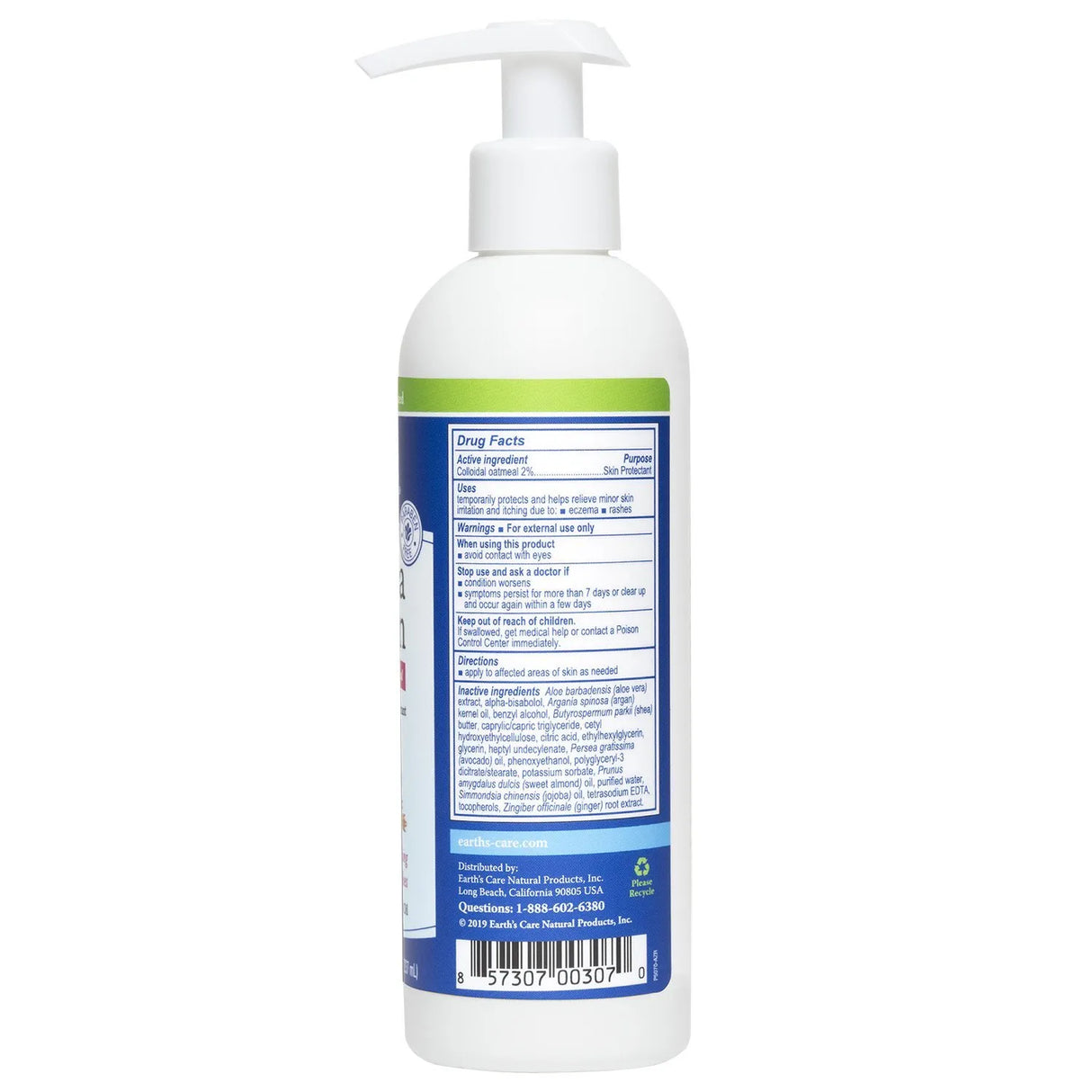 EARTH'S CARE ECZEMA LOTION 8OZ