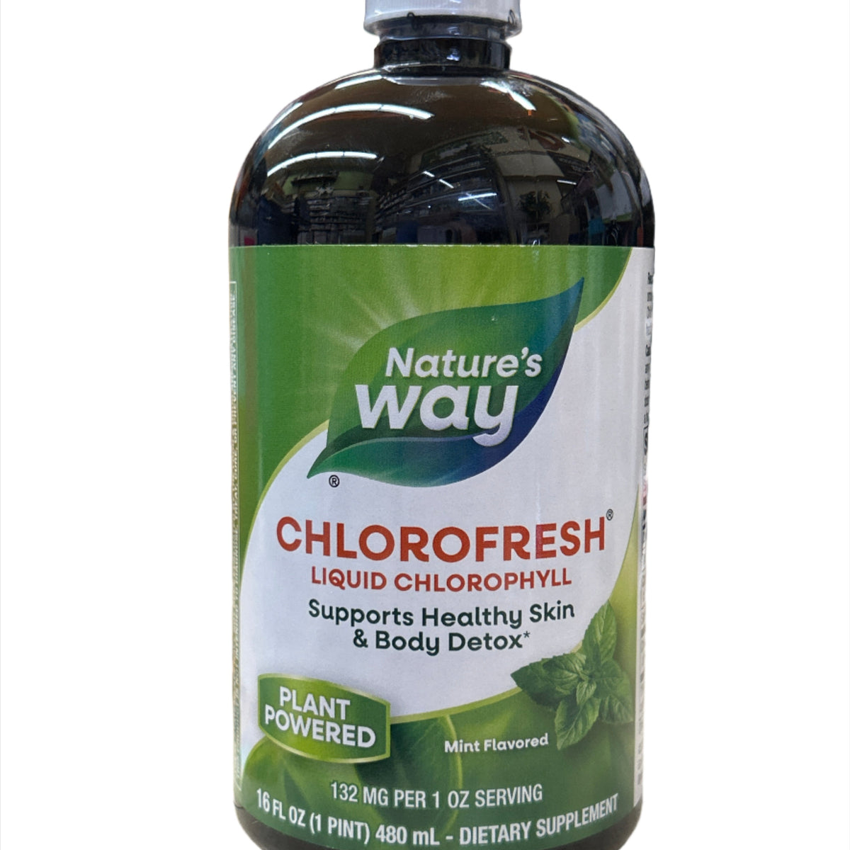 Chlorofresh Liquid Chlorophyll Mint Flavored 16 fl oz – Williams ...