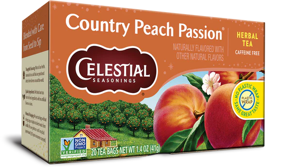 Country Peach Passion Herbal Tea