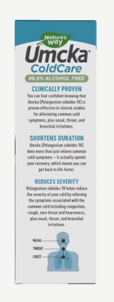 Nature's Way Umcka® ColdCare 99.9% Alcohol-Free Drops 1 Fl Oz