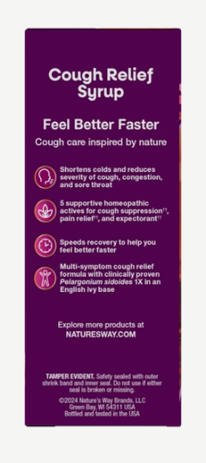 Nature's Way Umcka® Cough Syrup 4 Fl Oz