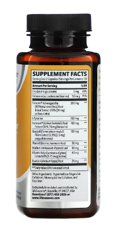 Life Seasons Thyro-T for Thyroid Support 60 Capsule