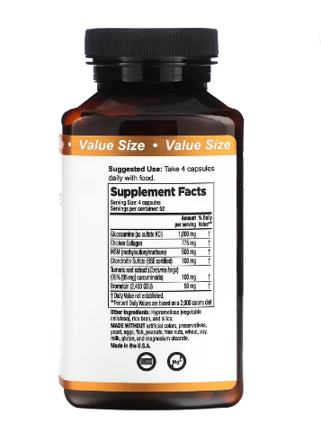 Life Seasons Mobili-T (VALUE SIZE) for Healthy Joints 208 Capsules