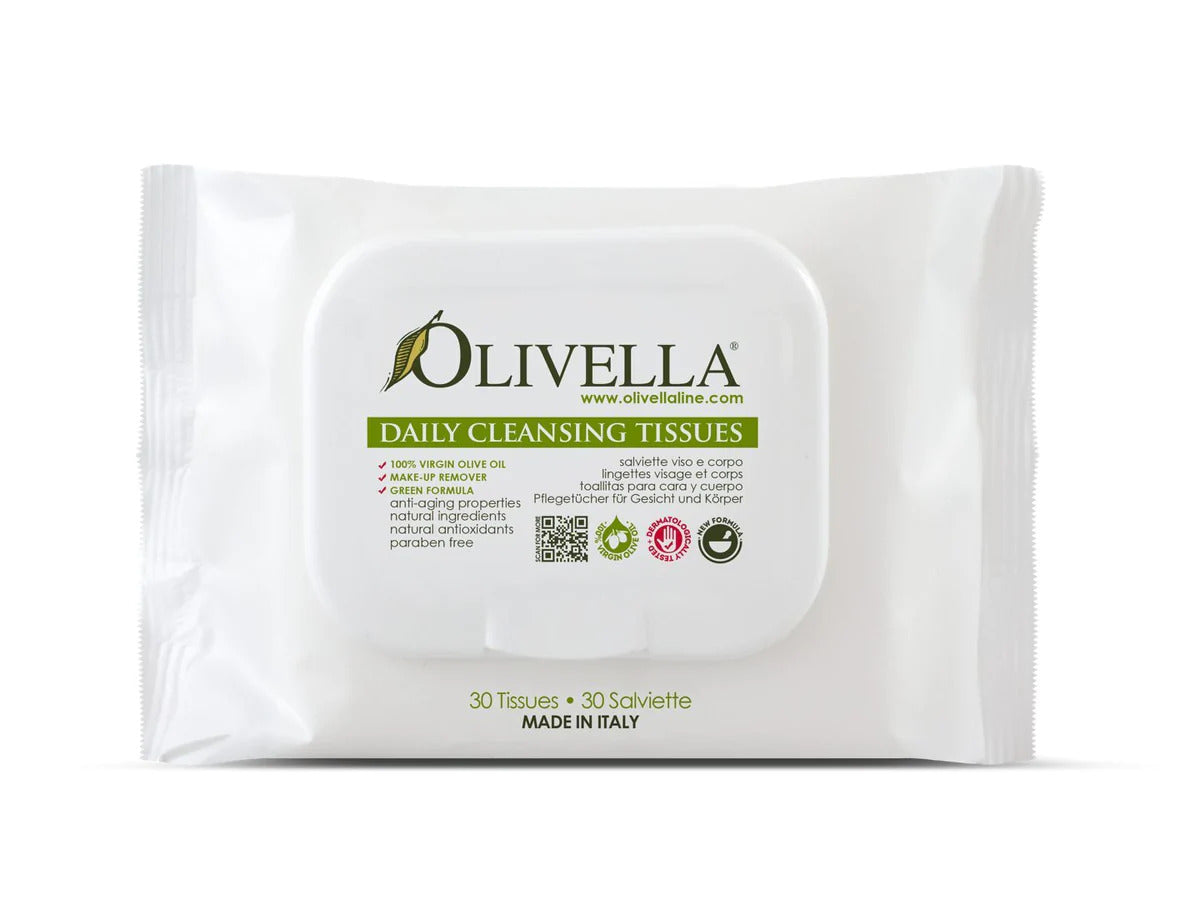 OLIVELLA DAILY CLEANING TISSUES 30 PACK