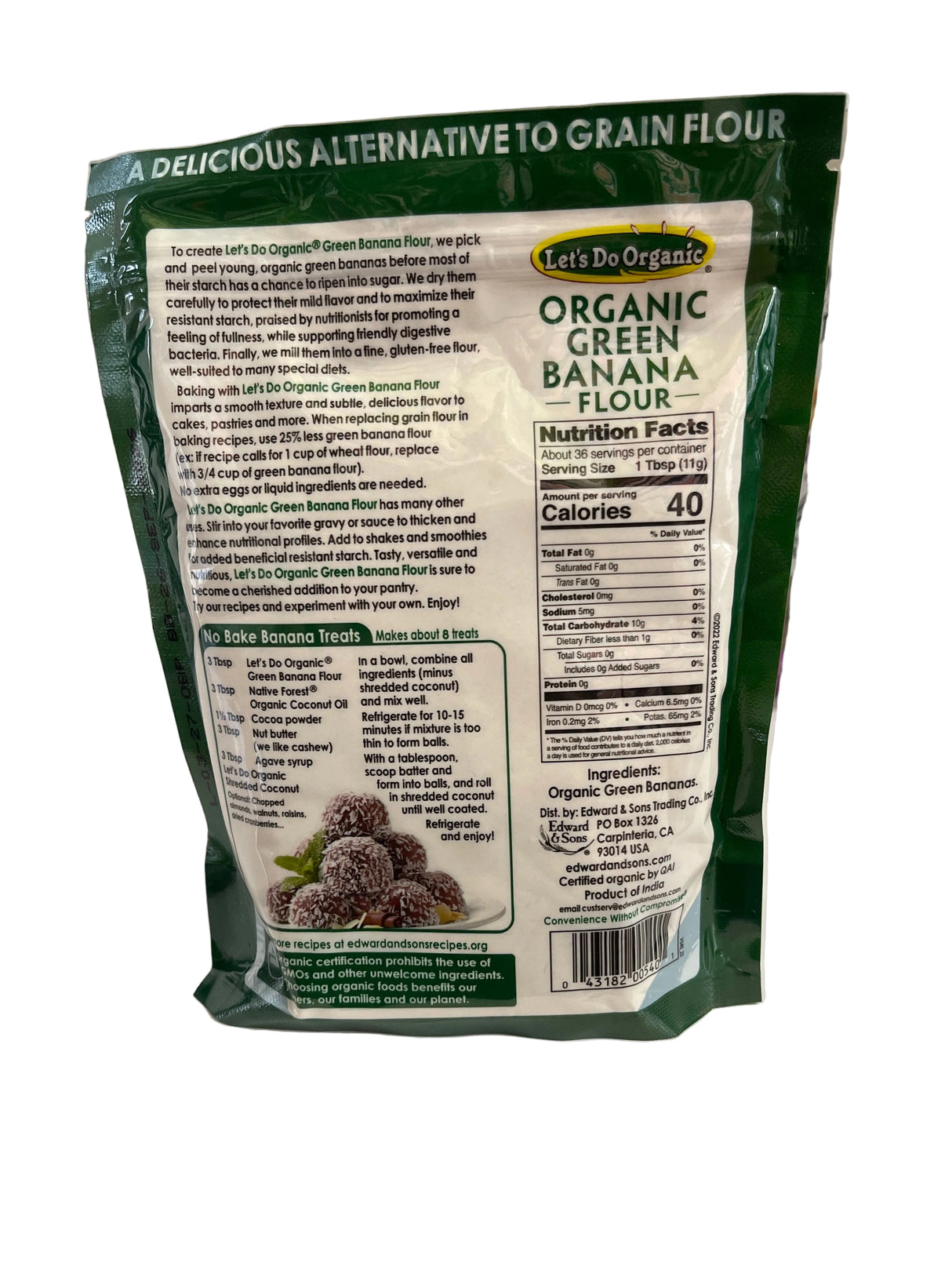 Let’s Do Organic Organic Green Banana Flour