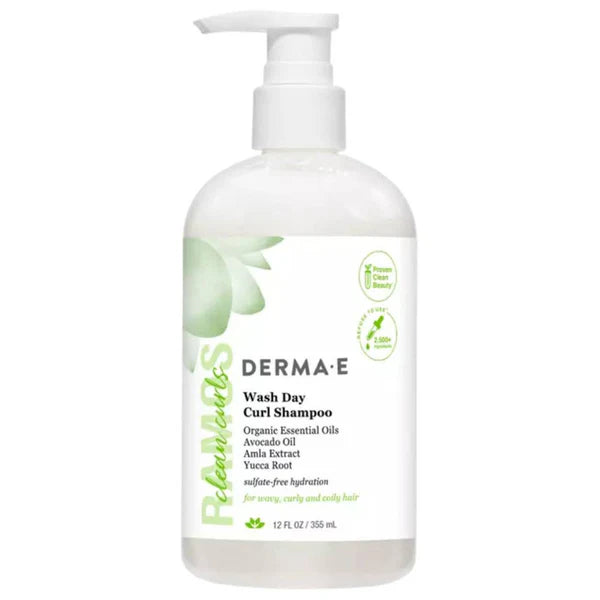 DERMA E. RAMOS WASH DAY CURL SHAMPOO 12OZ