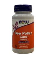Now Bee Pollen Caps 500 mg