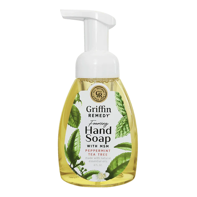 Griffin Remedy Peppermint Tea Tree Foaming Hand Soap