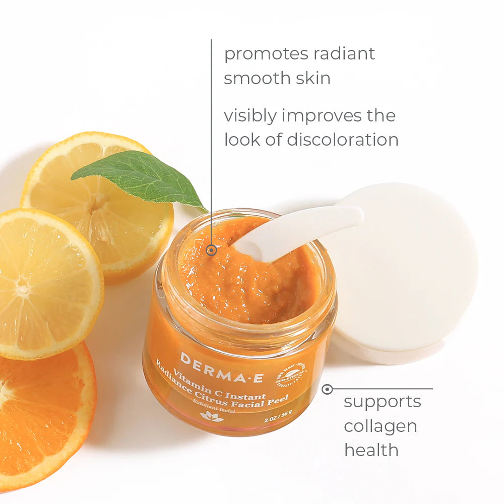 Derma E Vitamin C Instant Radiance Citrus Facial Peel