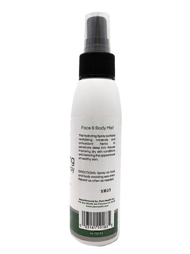Zion Health Hydrating Mineral Spray 4 oz