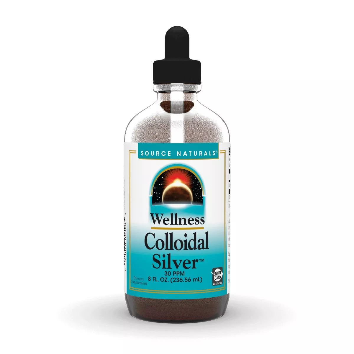 SOURCE NATURALS WELLNESS COLLOIDAL SILVER 30PPM 8OZ