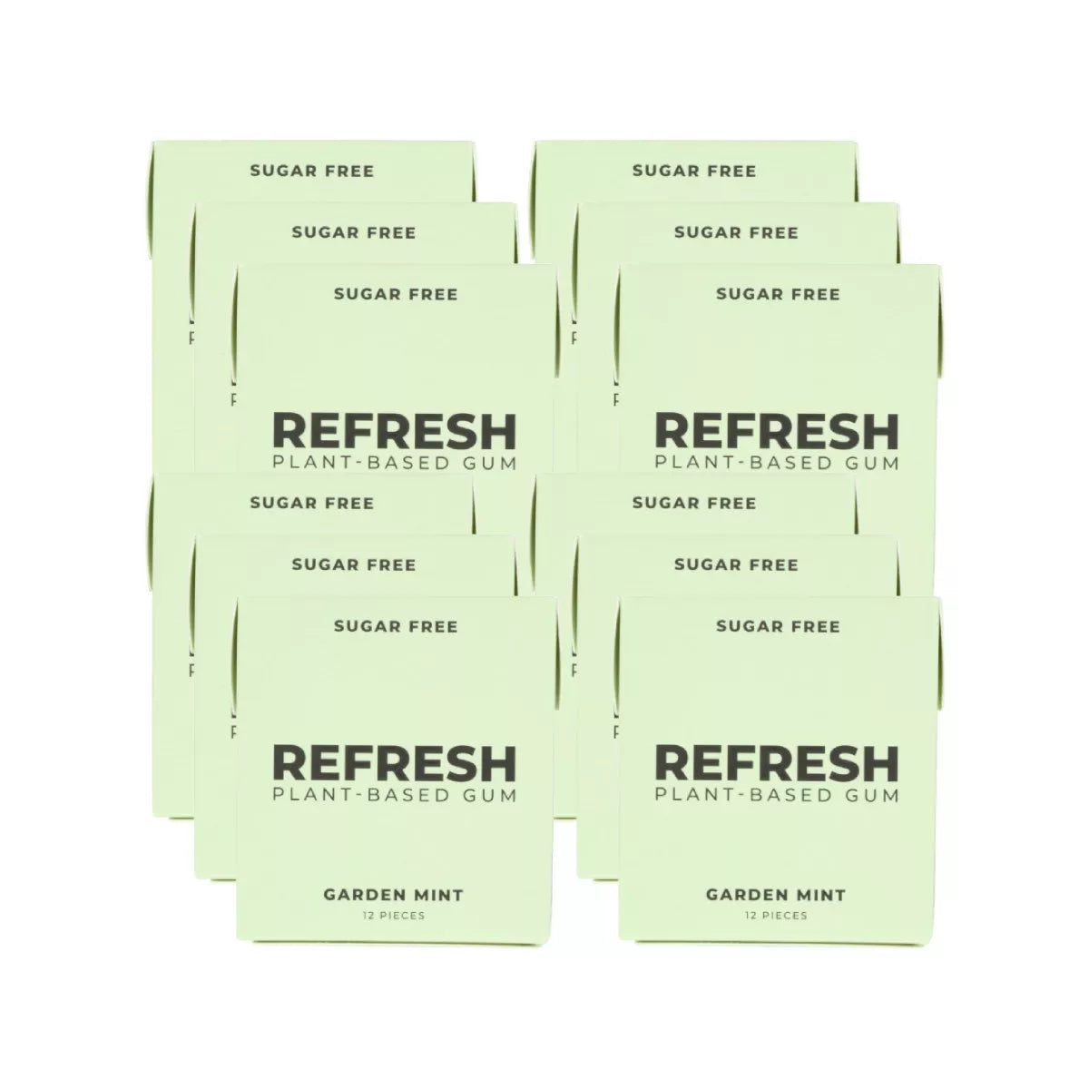 REFRESH GUM Garden Mint 12/12 CT