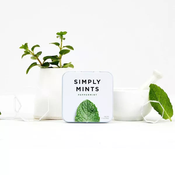 SIMPLY GUM Mints, Peppermint 30 CT