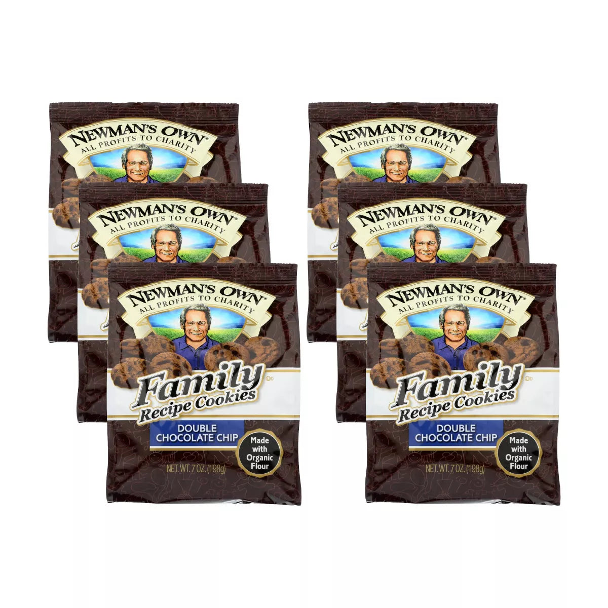 NEWMAN`S OWN Double Chocolate Chip 7 OZ