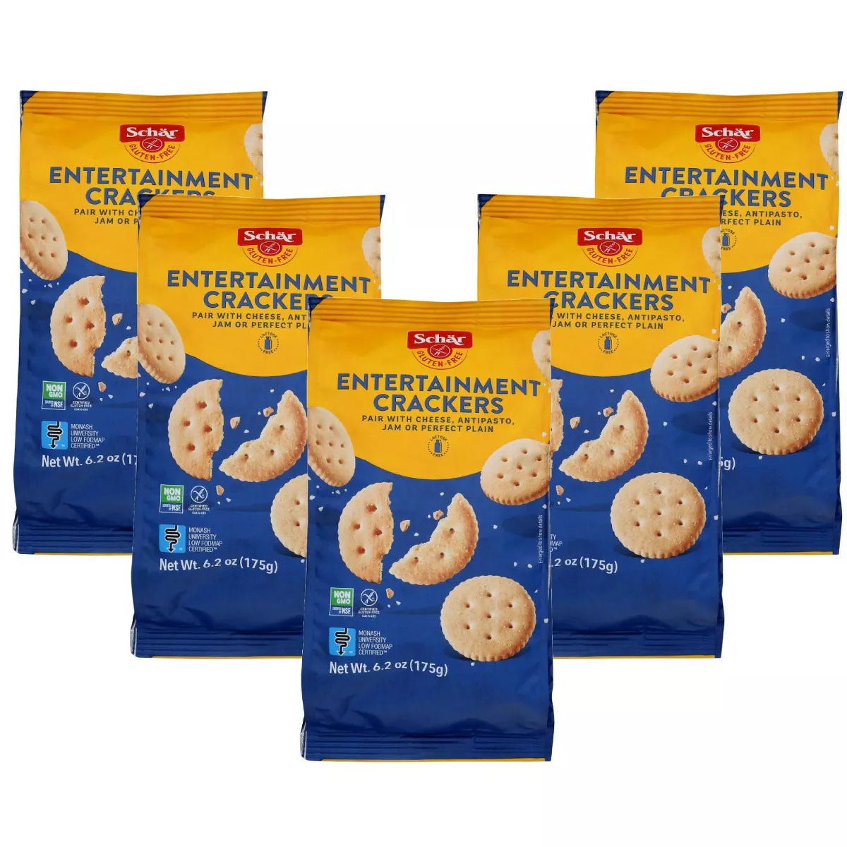 SCHAR Entertainment Crackers 6.2 OZ