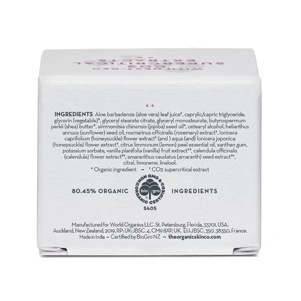 THE ORGANIC SKIN CO HYDRATION AGENT 1.7OZ