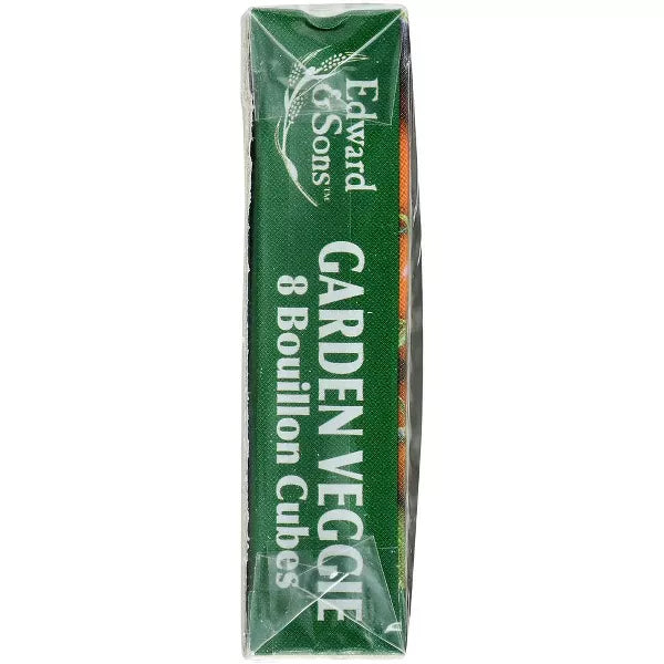 EDWARD & SONS Garden Veggie, Cubes 2.9 OZ