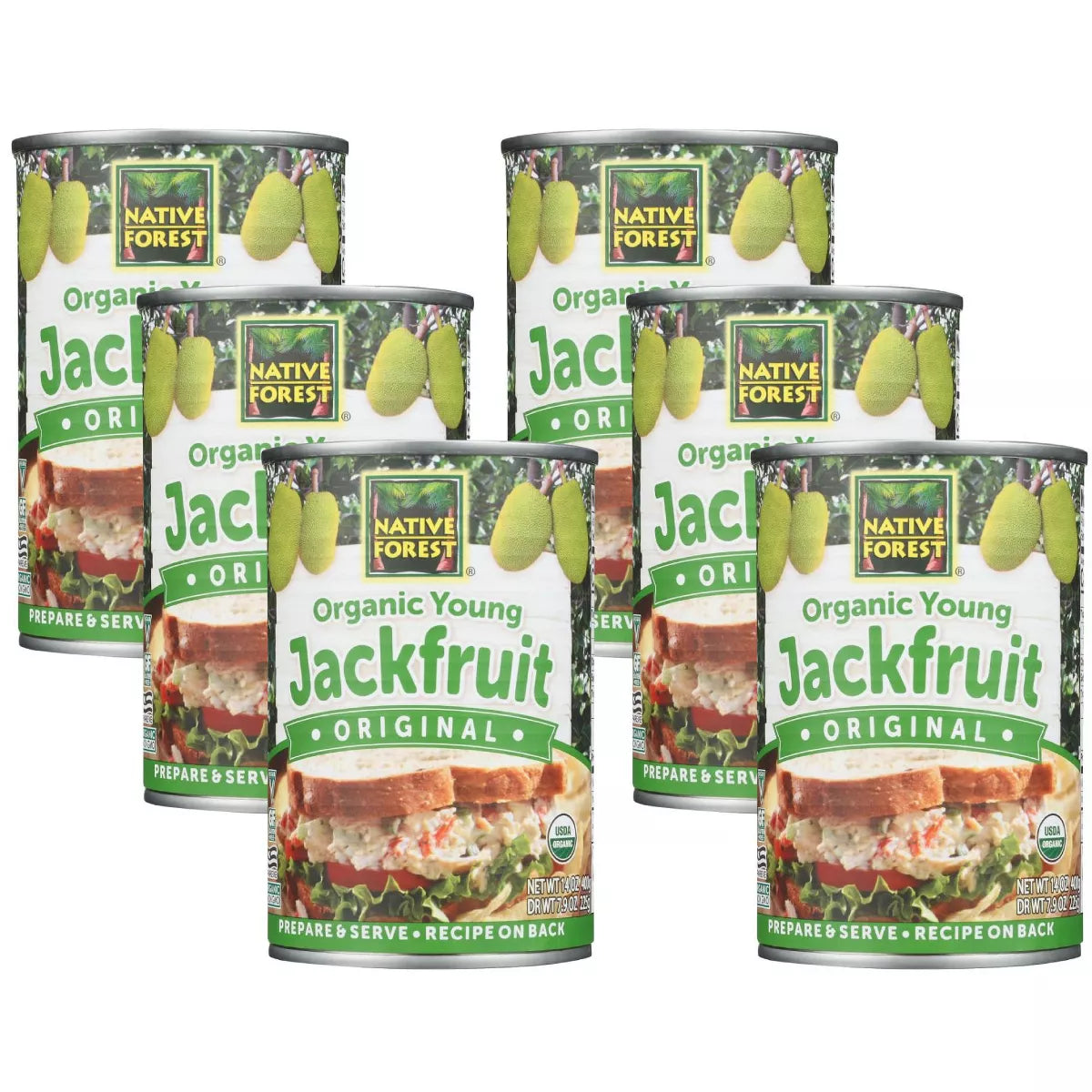 NATIVE FOREST Young Jackfruit 14 OZ