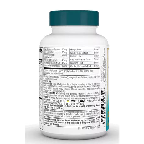 SOURCE NATURALS WELLNESS FORMULA CAPS 60C