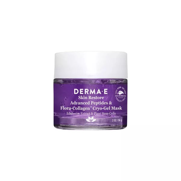 DERMA E. ADVANCED PEPTIDES & FLORA-COLLAGEN GEL MASK 2OZ