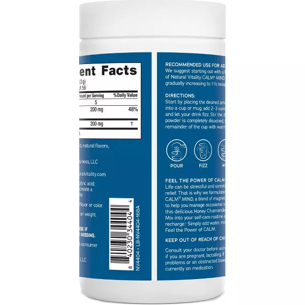 CALM MIND HONEY CHAMOMILE 6OZ