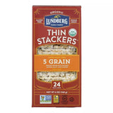 LUNDBERG FAMILY FARMS Thin Stackers, Five Grain 6/6 OZ