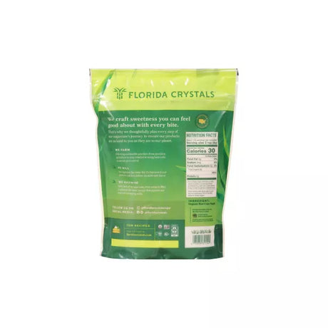 FLORIDA CRYSTALS Organic Cane, Bag 2 LB