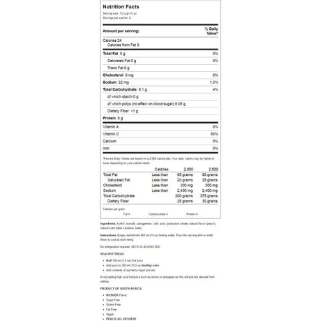 SIMPLY DELISH Peach .7 OZ