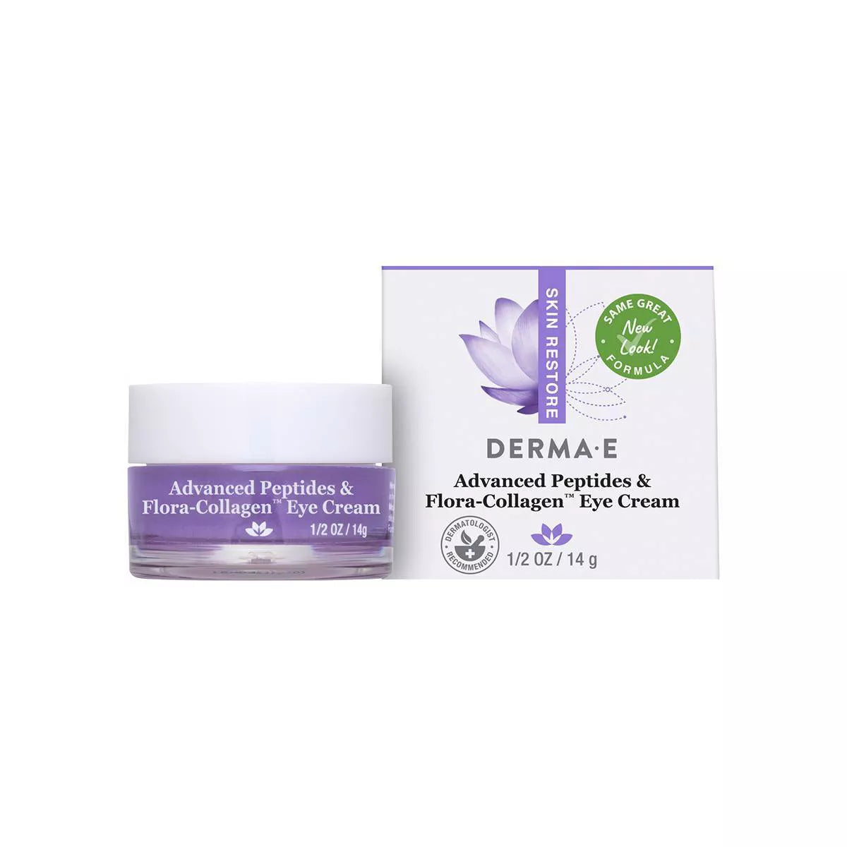 DERMA E ADVANCED PEPTIDES COLLAGEN EYE CREAM .5OZ