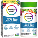 Rainbow Light HIGH POTENCY MEN’S ONE 50+ DAILY MULTIVITAMIN 60CT